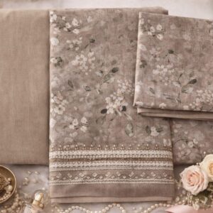 ELKE Mocha Blossom Pearl Set ELKE-C-0006