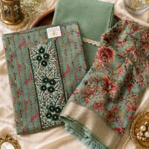 ELKE Mint Floral Royale ELKE-C-0142