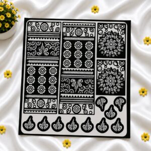 NIRA - FULL HAND BRIDAL CHAKRA AND FLOWER DESIGN
