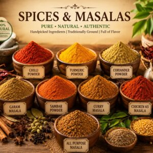 Home made Masalas