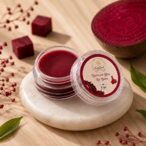 Aadhvi Naturals Beetroot Bliss Lip Balm – Natural Tint & Nourishing Lip Care