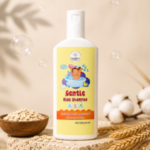 Aadhvi Naturals Gentle Kids Shampoo | Tear-Free Formula with Oats & Wheat Protein | 100 ml