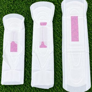 Pink ring anion sanitary pads